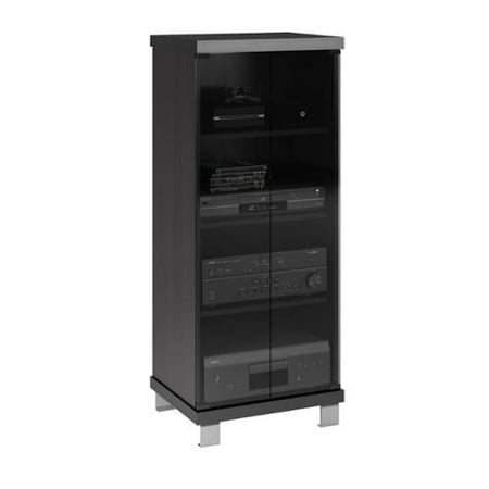 Sonax C-001-CHT Holland 20-wide Ravenwood Black and Glass Component Stand Sonax C-001-CHT Holland 20-wide Ravenwood Black and Glass Component Stand