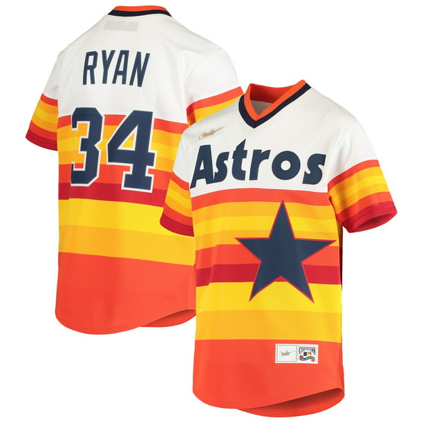 Nolan Ryan Houston Astros Nike Youth Home Cooperstown Collection Player Jersey - White