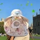 thumbnail image 4 of Sombrero Solar Con Ventilador, Ideal Para Trabajos Al Aire Libre, Para Mujer, De Polister, 48 Cm De Ancho, Con Proteccin Uv, Ligero, Perfecto Para La Recoleccin De T Y Trabajos, UKHBMC, 4 of 8