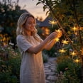 thumbnail image 6 of Solar Dragonfly String Light 20 LED 9.8 Ft Waterproof Outdoor Decorative Lighting for Garden Patio Yard Courtyard Party(A), 6 of 8