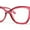 Burgundy, variant on Womens Classy Oversized Thick Plastic Cat Eye Reading Glasses Black +2.50