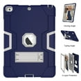 thumbnail image 3 of iPad 5th Gen Case,iPad 6th Gen Case, Dteck Heavy Duty Rugged Shockproof Stand Kids Case Protective Cover For Apple iPad 5th Gen 2017/iPad 6th Gen 2018, Navy+Gray, 3 of 6