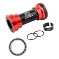 thumbnail image 2 of Accesorio de repuesto para cojinete de pedalier de bicicleta de 22 mm y 24 mm con ajuste a presión, reparación integrada para bicicletas de montaña y Rojo, 2 of 8