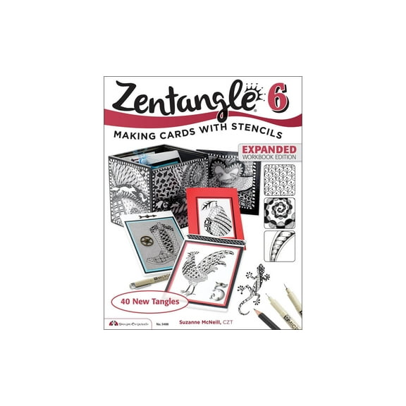 Design Originals Zentangle 6 Expanded Ed Bk