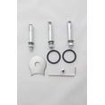 thumbnail image 3 of Bathtub Faucet Freestanding Floor Mounted Tub Filler Bath Mixer with Hand Shower, 3 of 9