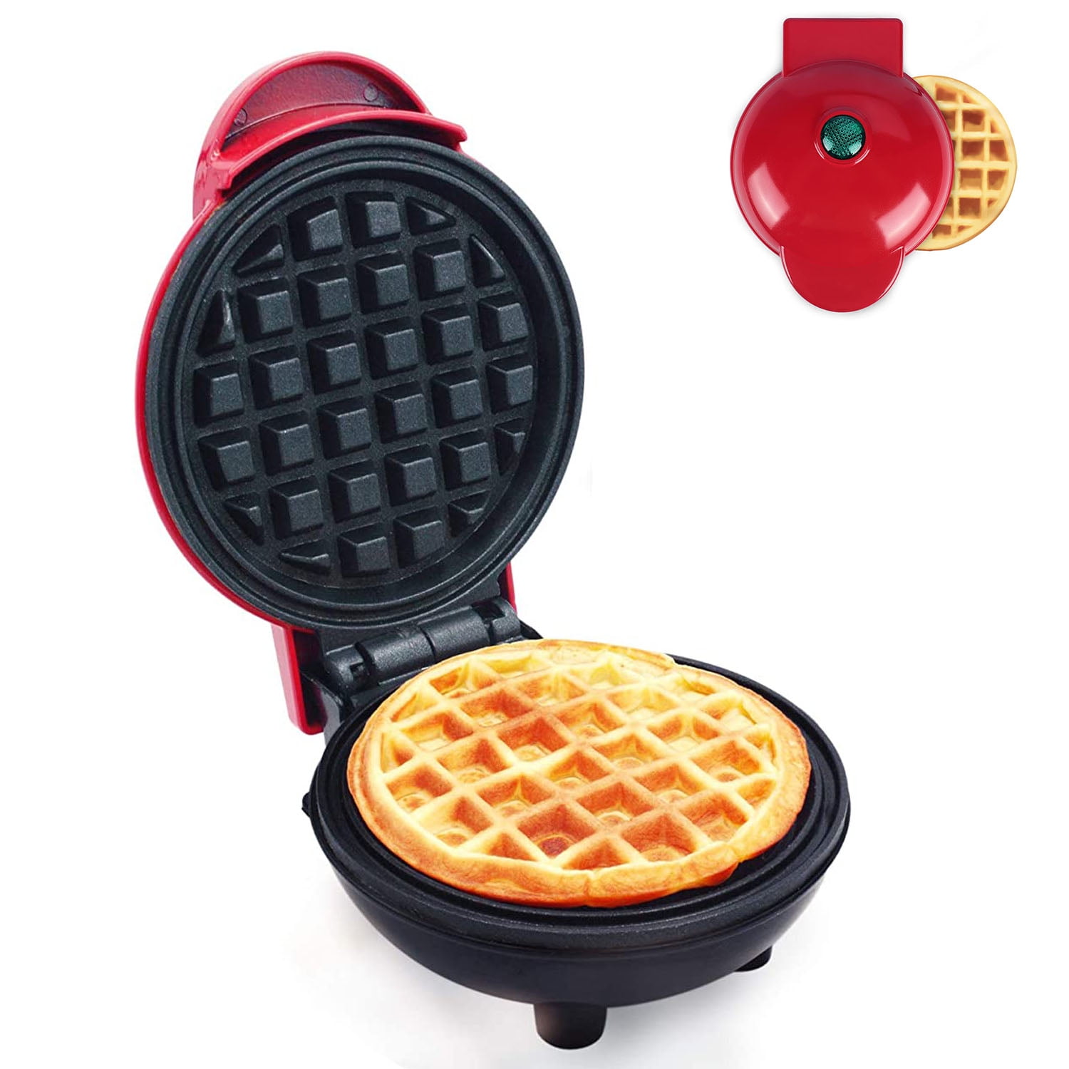 red waffle maker walmart