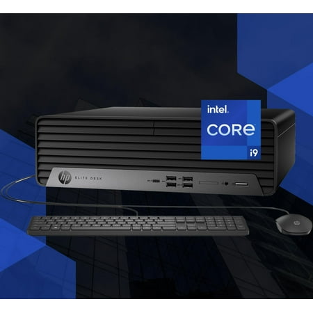 HP Elite SFF 600 G9 Desktop, Intel Core i9-12900K (16 Cores, Up to 5.2GHz), 16GB DDR5 RAM, 1TB SSD, Compact & Quiet, High Performance, Wi-Fi, Bluetooth, Type-C, HDMI, DisplayPorts, Windows 11 Pro