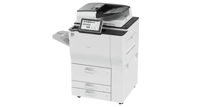 Restored Ricoh Monochrome Laser Multifunction Copier, Printer, 70 ppm ...