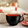 thumbnail image 2 of Bruntmor | Large 24 Ounce Ceramic Mugs For Coffee And Cereal Christmas Theme, 2 of 8
