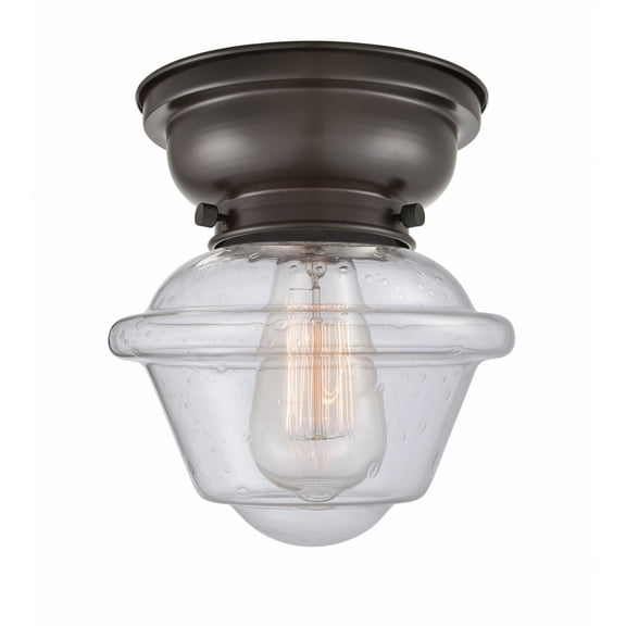 Innovations Lighting - Oxford - 1 Light Flush Mount In Traditional Style-7.15
