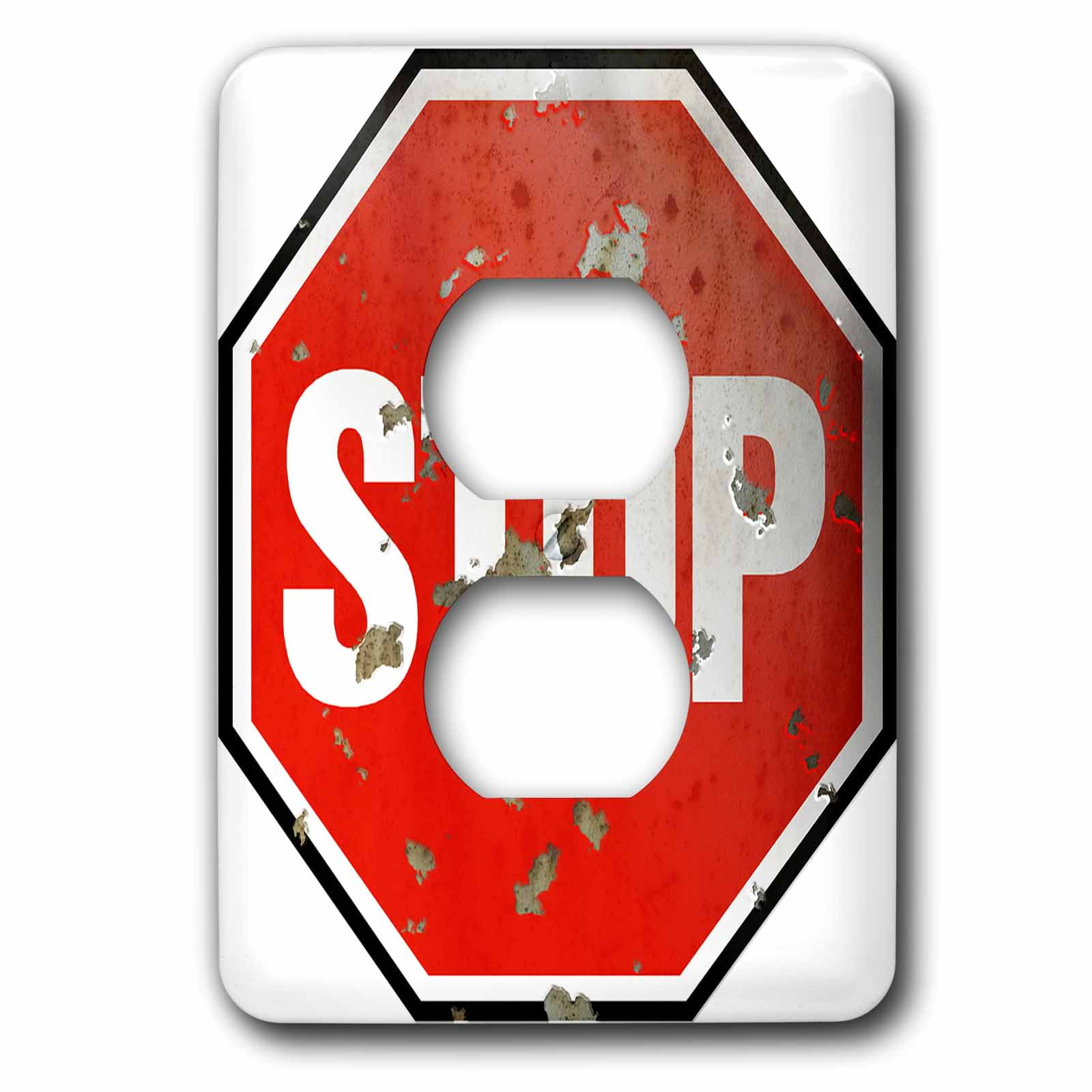 3dRose lsp_24329_6 Radioactive Grunge Sign On White Background 2 Plug Outlet Cover 3dRose lsp_24329_6 Radioactive Grunge Sign On White Background 2 Plug Outlet Cover