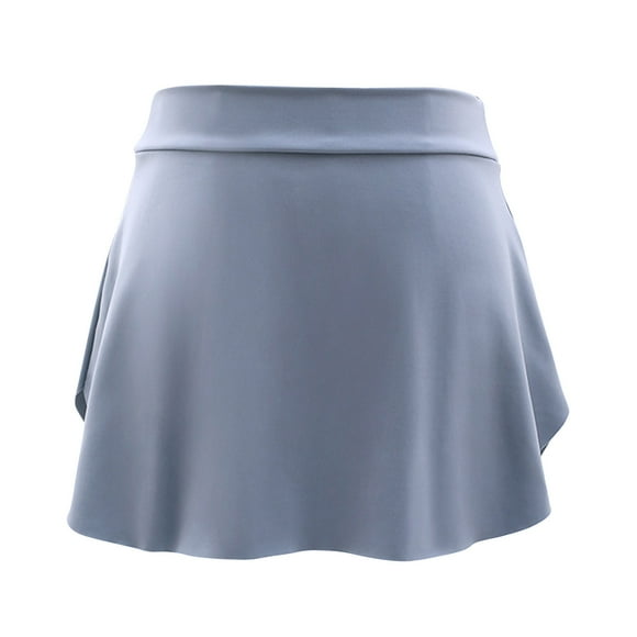 Ersazi Maxi Dresses for Women 2024 Clearance Sale Women Wrap Skirt Ladies Long Skirts Dance Sheer Skirt Summer Beach High Waisted Skirts Gray S