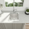 thumbnail image 5 of 15x17x10 Inches 16-Gauge Stainless Steel Undermount Single Bowl Kitchen Sink.", 5 of 7