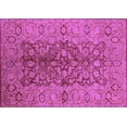 thumbnail image 1 of Ahgly Company Indoor Rectangle Oriental Purple Industrial Area Rugs, 7' x 10', 1 of 4