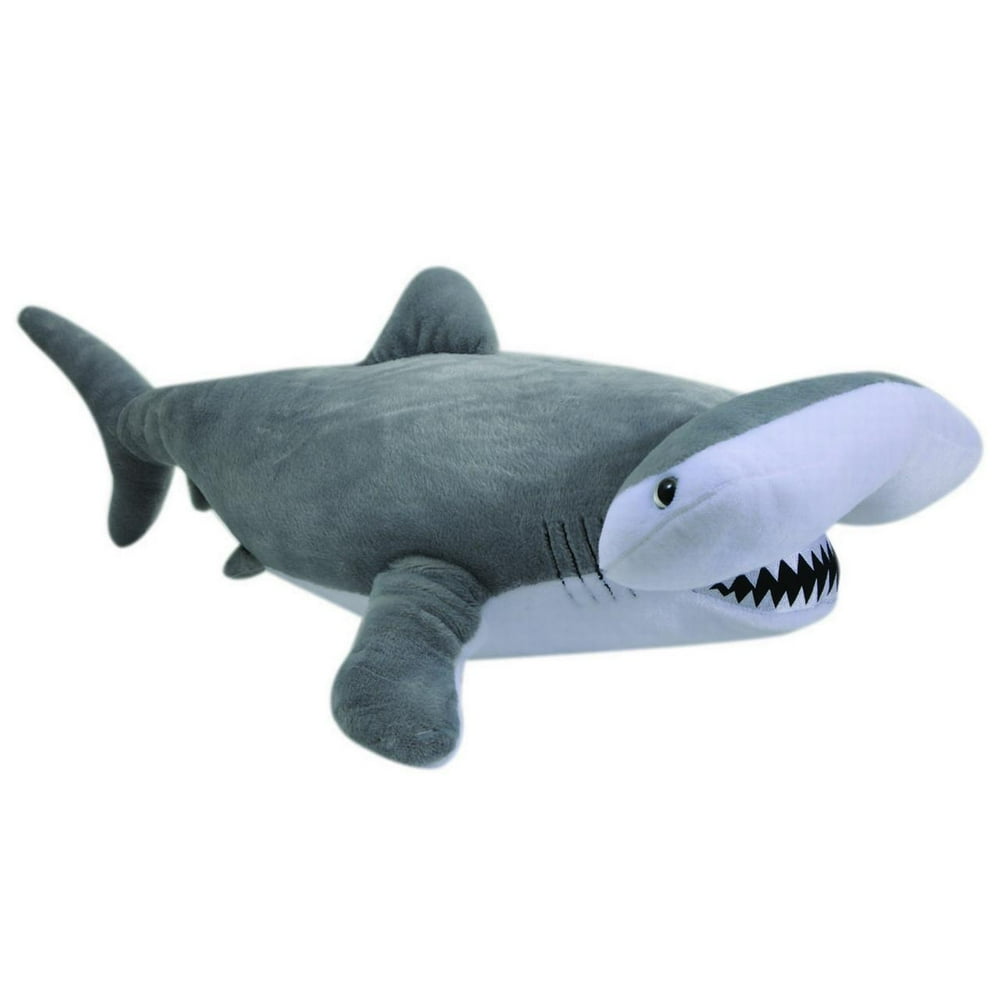 Hammerhead Shark 19 inch - Stuffed Animal by The Petting Zoo (312419) - Walmart.com - Walmart.com