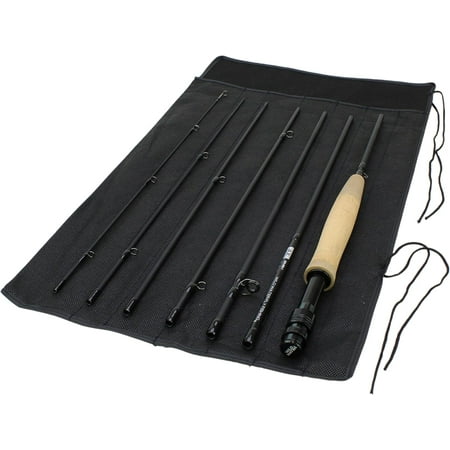 Wild Water Fly Fishing AX Series Fly Rod | IM8 Graphite Blank | 3/4/5/6/7/8/9/10/12 wt Rods | 5'6"/7/8/9/10/11 ft | Lightweight Pole Medium Fast Action