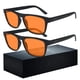 thumbnail image 1 of Gafas para Luz Azul HMTIY A2 Negro Total con Lentes Ámbar 2-Pack, 1 of 6