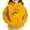 Yellow-02, variant on LIBRCLO Kids Boys And Girls Hoodies Graphic Pullover Crew Neck Comfort Fleece Warm Long Sleeved Pullover Sweatshirts for Fall Size 4