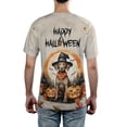 thumbnail image 5 of Happy Halloween Vizsla Witches Hat Pumpkin Carving All Over Print 3D Shirt Unisex Merch Vizslas Dog Lover Gifts Idea - 02019, 5 of 6
