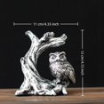 thumbnail image 3 of WHEANG Halloween Owl Holder Decor Available In 2 Colors Bronze And Silver, 3 of 4