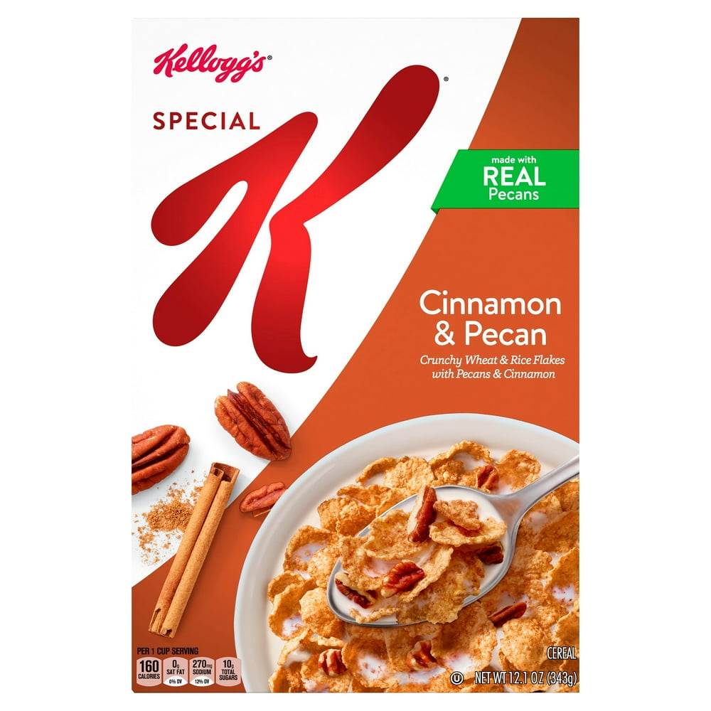 Kellogg's Special K Cinnamon & Pecan Cereal, 12.1 oz