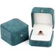 thumbnail image 3 of Joyero Sailing Caja para Anillos de Boda Verde Oscuro 7x7x5cm Electrónica, 3 of 5