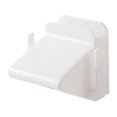 thumbnail image 3 of Pedal de ducha, reposapiés de lavado, pedal portátil para zapatillas con soporte para cepillos, para spa interior, apartamento, dormitorio, viajes Blanco, 3 of 9