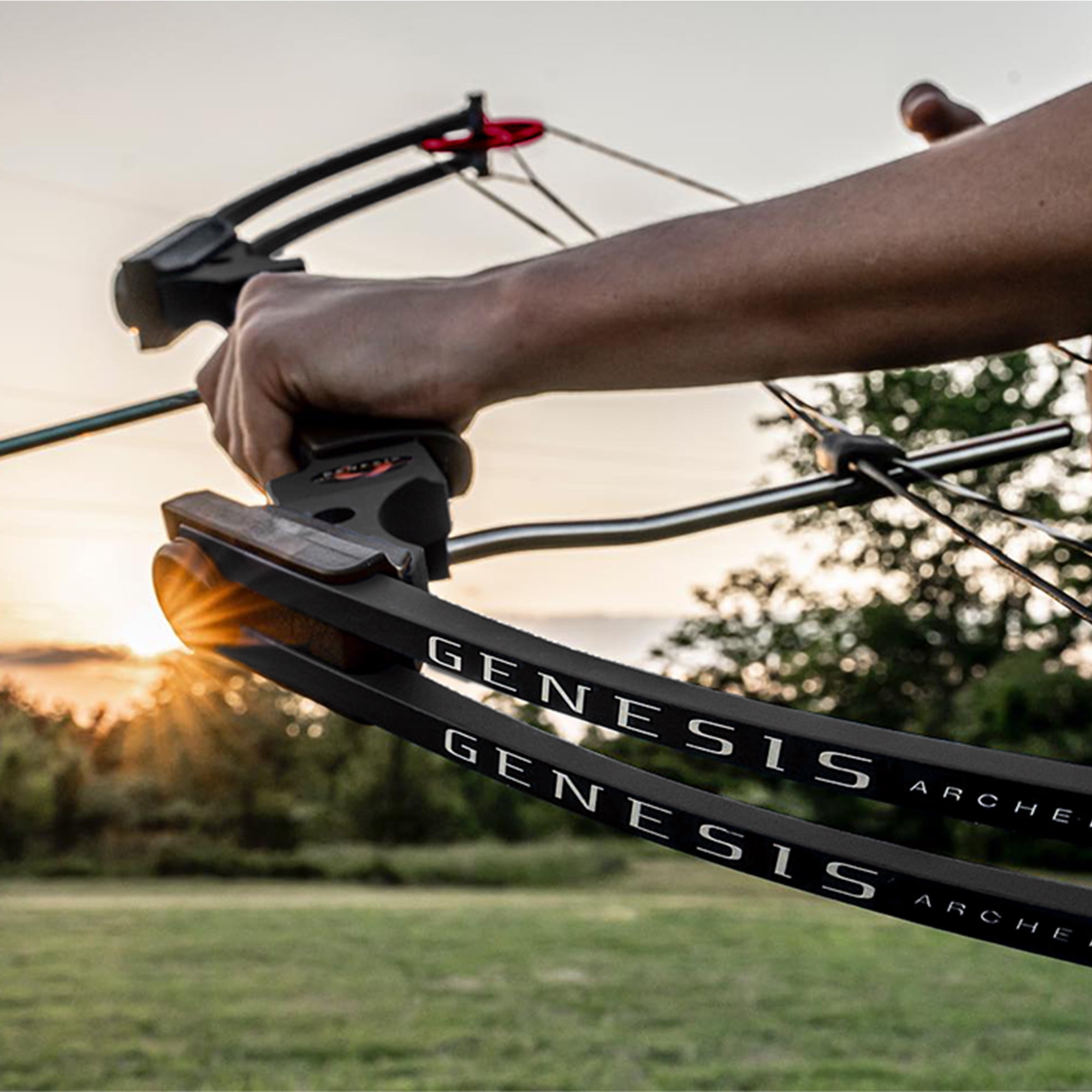 Genesis Archery Compound Bow w/Adjustable Sizing, Left-Handed (3 Pack)