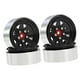 thumbnail image 2 of 4 llantas de rueda RC, buje de rueda, repuesto de ruedas de metal hexagonales de 12 mm y 1,9" para coche de control remoto TRX4 90046 1/10, pieza Negro, 2 of 8
