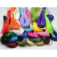 thumbnail image 2 of U8MO 200 Meters Waxed Polyester Twisted Cord String Thread Line 1mm 20 Color, 2 of 2