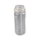 thumbnail image 5 of Botella de agua grande, 2 métodos de bebida, material PC PP, báscula transparente, portátil, mate, jarra grande con pajita para fitness, color blanco, 2000 ml, 5 of 12