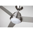 thumbnail image 3 of CF370BS-Emerson Fans-Geode - 52 Inch 3 Blade Ceiling Fan with Light Kit  Brushed Steel Finish with, 3 of 5