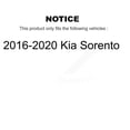 thumbnail image 2 of Transit Auto Front Complete Suspension Shocks Strut and Coil Spring Mount Assemblies Kit for Car 2016-2020 Kia Sorento - Left Right Side (Driver Passenger) K78A-100567, 2 of 2