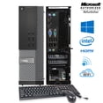thumbnail image 1 of Dell Optiplex 9020 SFF Desktop Computer Intel Core i5 4570@3.2GHz 8GB 250GB HDD Windows 10 Professional WiFi Adapter Bluetooth & HDMI Adapter, 1 of 4