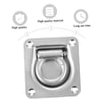 thumbnail image 4 of GETAJGHSD 1 Pce Anneau de Fixation Robuste D Ring Finition Plaquée Zinc Argent pour Entrepôt, 4 of 6