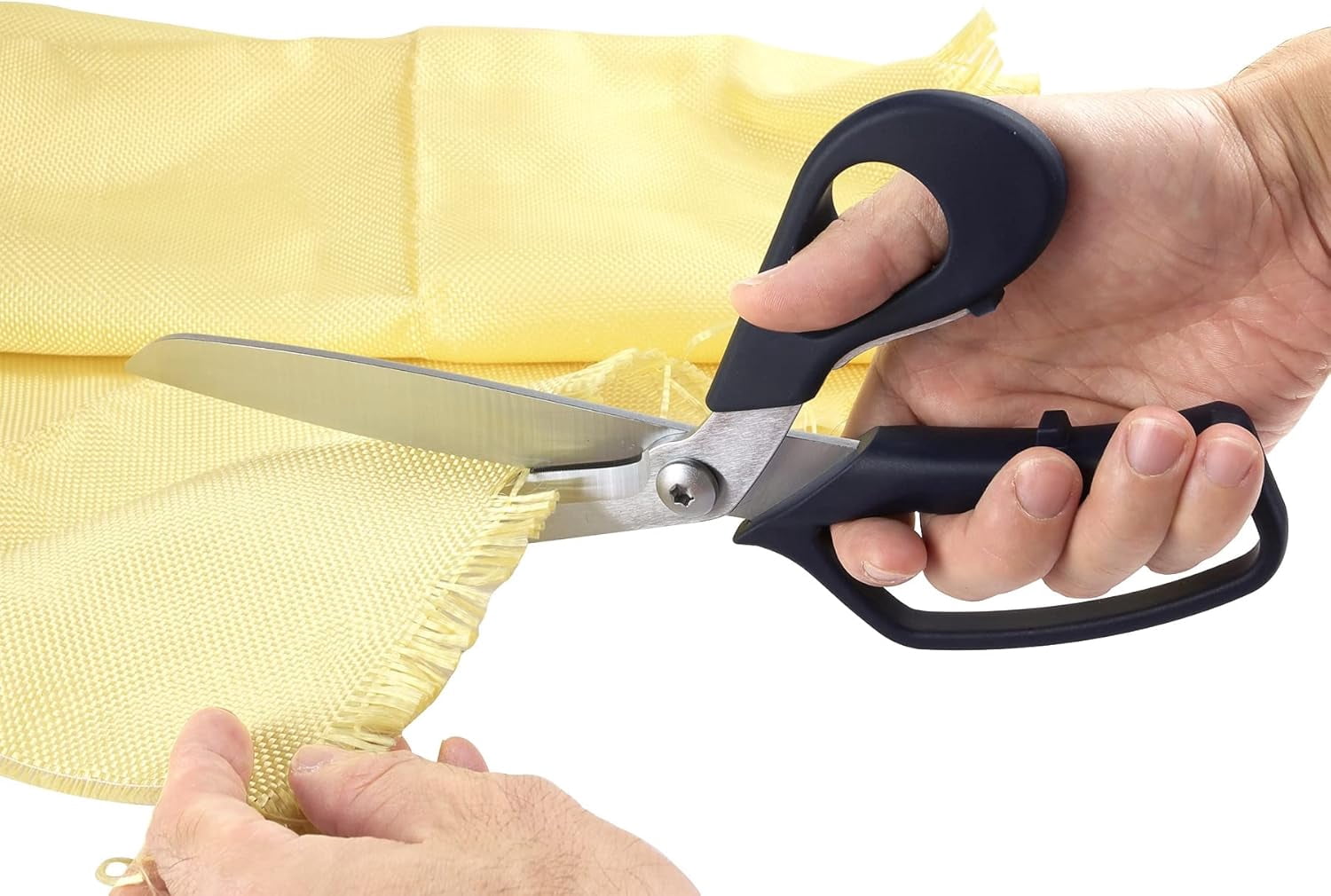 11 inch Carbon Steel Shears - Kevlar, Dyneema, Vectran, Spectra, Technora, Nomex, Innegra, Dacron, Fiberglass, Carbon Fiber, Breathers