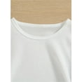 thumbnail image 3 of Adorable Girls' Casual T-Shirt with Whimsical Animal & Dessert Print - Comfy Cotton Round Neck Tee, Perfect for Spring/Summer - Cute Gift Idea, 3 of 6