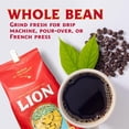 thumbnail image 4 of Lion Coffee, Toasted Coconut Flavor, Light Roast, Whole Bean, 24 Ounce Bag (Pack of Two), 4 of 7