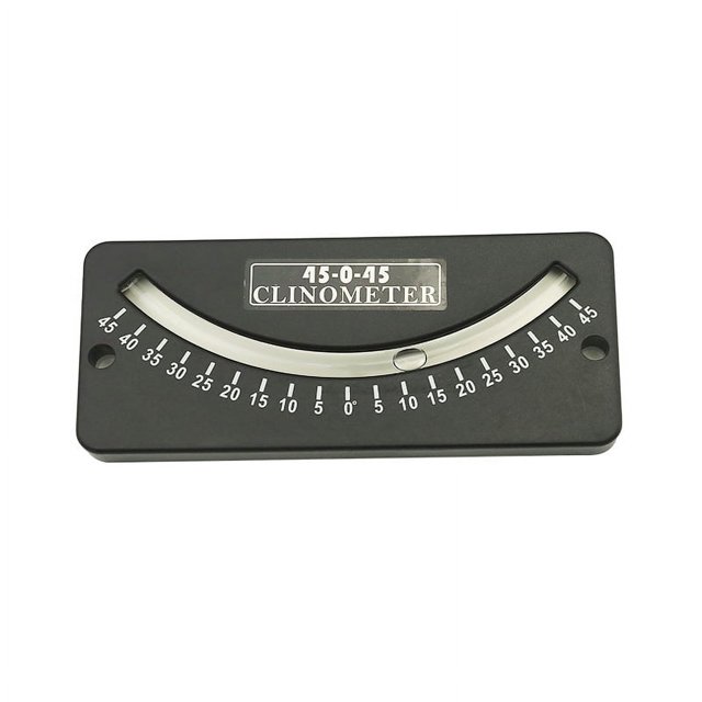 ETOPOO Mini Slope Gauge with 25-0-25 & 45-0-45 Measurement Ranges, Portable Inclinometer for Ship Navigation, Accurate Angle Finder with Durable Build, User-Friendly Design for Easy Slope and Angle