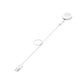 thumbnail image 5 of Cable cargador para Huawei Watch GT3 PRO/Watch D/Watch GT Runner (blanco dividido), 5 of 9