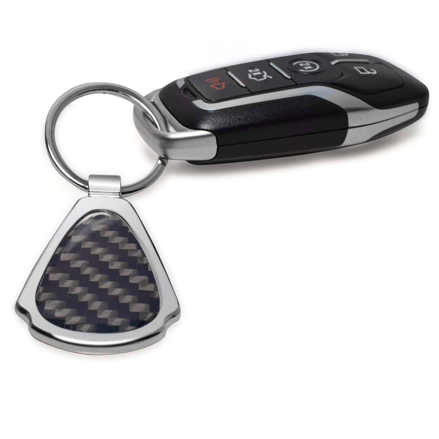 Duster Name and Logo Teardrop Keychain