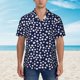 thumbnail image 2 of Fotbe Daisies Flowers Camisa Hawaiana para Hombre Unisex – Camisa Casual de Verano con Botones de Manga Corta de Algodón y Lino,3X-Large, 2 of 7