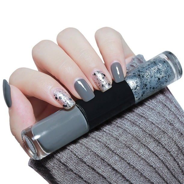 Nail Polish Two color No bake Nail Polish Multi color All Seasons Holiday Gel Polish Long lasting Quick drying Transparent Whitening Nail Polish - Nail Polish Two color No bake Nail Polish Multi color All Seasons Holiday Gel Polish Long lasting Quick drying Transparent Whitening Nail Polish -