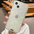 thumbnail image 2 of CASELIX iPhone 14 Plus Case Hearts Heavy-duty, Cute Case for iPhone 14 Plus, Anti-Scratch Hard PC Shockproof Protective Phone Cases for iPhone 14 Plus, Opal Holographic, 2 of 8