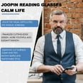 thumbnail image 6 of Joopin Unisex Blue Light Blocking Readers - Lightweight Magnifying Anti Glare Reduce Eyestrain Readers, +2.50, 6 of 9