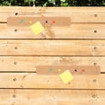thumbnail image 4 of KONTONTY 6pcs Felt Board Tiles Yellow Simple Design Schedule Display Classroom Organization Wall Decor, 4 of 5