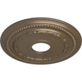 thumbnail image 3 of Ekena Millwork 15 3/8"OD x 3 5/8"ID x 1"P Federal Ceiling Medallion (Fits Canopies up to 8 1/2"), Hand-Painted Warm Silver, 3 of 6