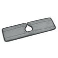 thumbnail image 1 of Guardia contra salpicaduras para fregadero de cocina Uxcell, tapete absorbente de microfibra para grifo, recolector de goteo y tapetes para secar platos en gris, 1 of 5