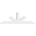 thumbnail image 2 of 84"W x 28"H x 6"D x 6"F, 8/12 Pitch, Saratoga Architectural Grade PVC Gable Bracket, 2 of 8