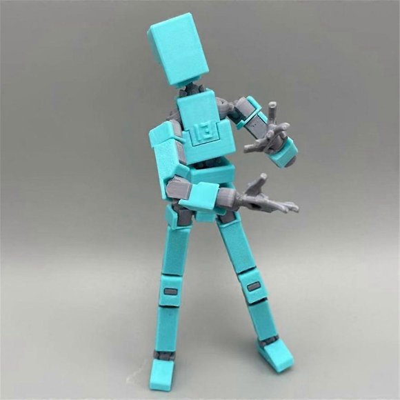 Multi-jointed Movable Robot 3d Printed Mannequin Toyslucky 13 Dummy Action